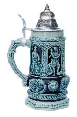 Beer Stein Store 11 Beer Stein Store -Beer Stein Store Medieval Holy Roman Emperor Beer Stein Cobalt KT1337EZ LS SM 80200.1401397841