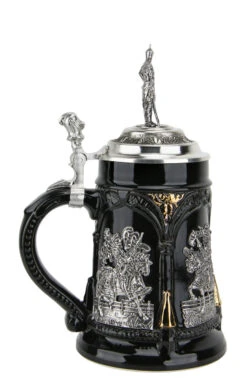 Medieval Tournament Beer Stein | Knight Lid 12 Medieval Tournament Beer Stein | Knight Lid -Beer Stein Store Medieval Tournament Beer Stein Knight Lid KT6001SR LS SM 77388.1461697990
