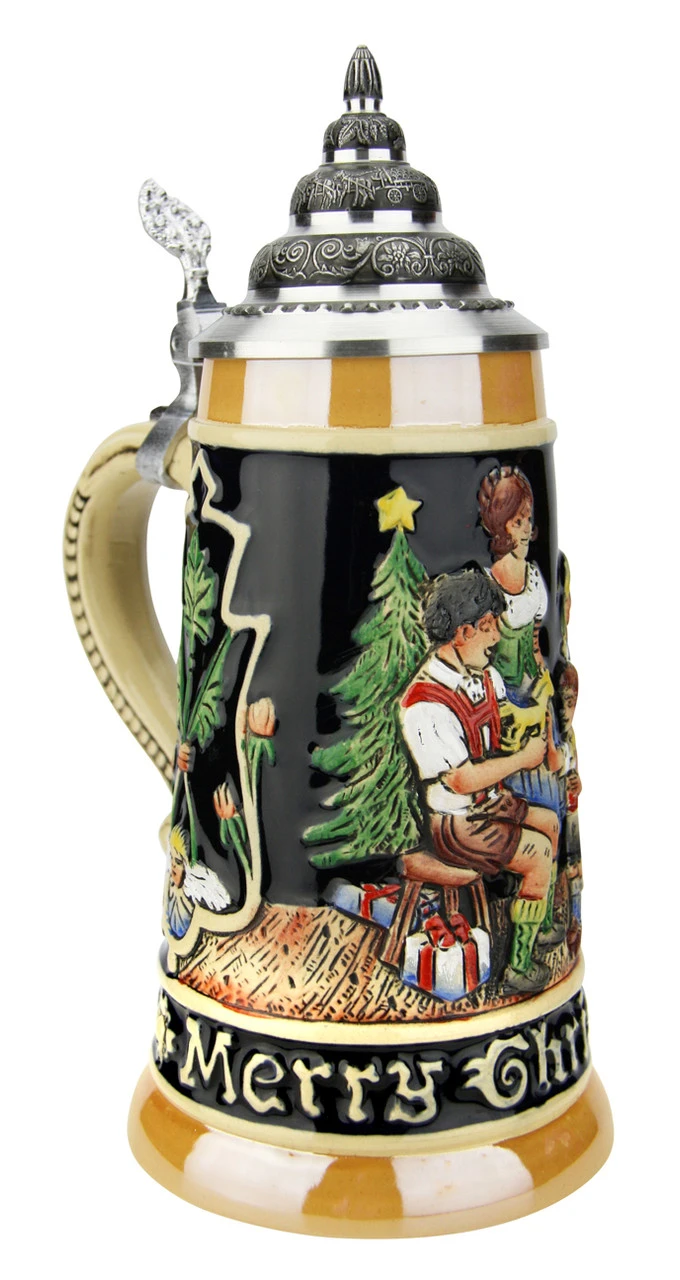 Merry Christmas German Christmas Beer Stein 3 Merry Christmas German Christmas Beer Stein