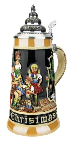 Merry Christmas German Christmas Beer Stein 9 Merry Christmas German Christmas Beer Stein -Beer Stein Store Merry Christmas German Christmas Beer Stein K031 RA SM 59639.1585686284
