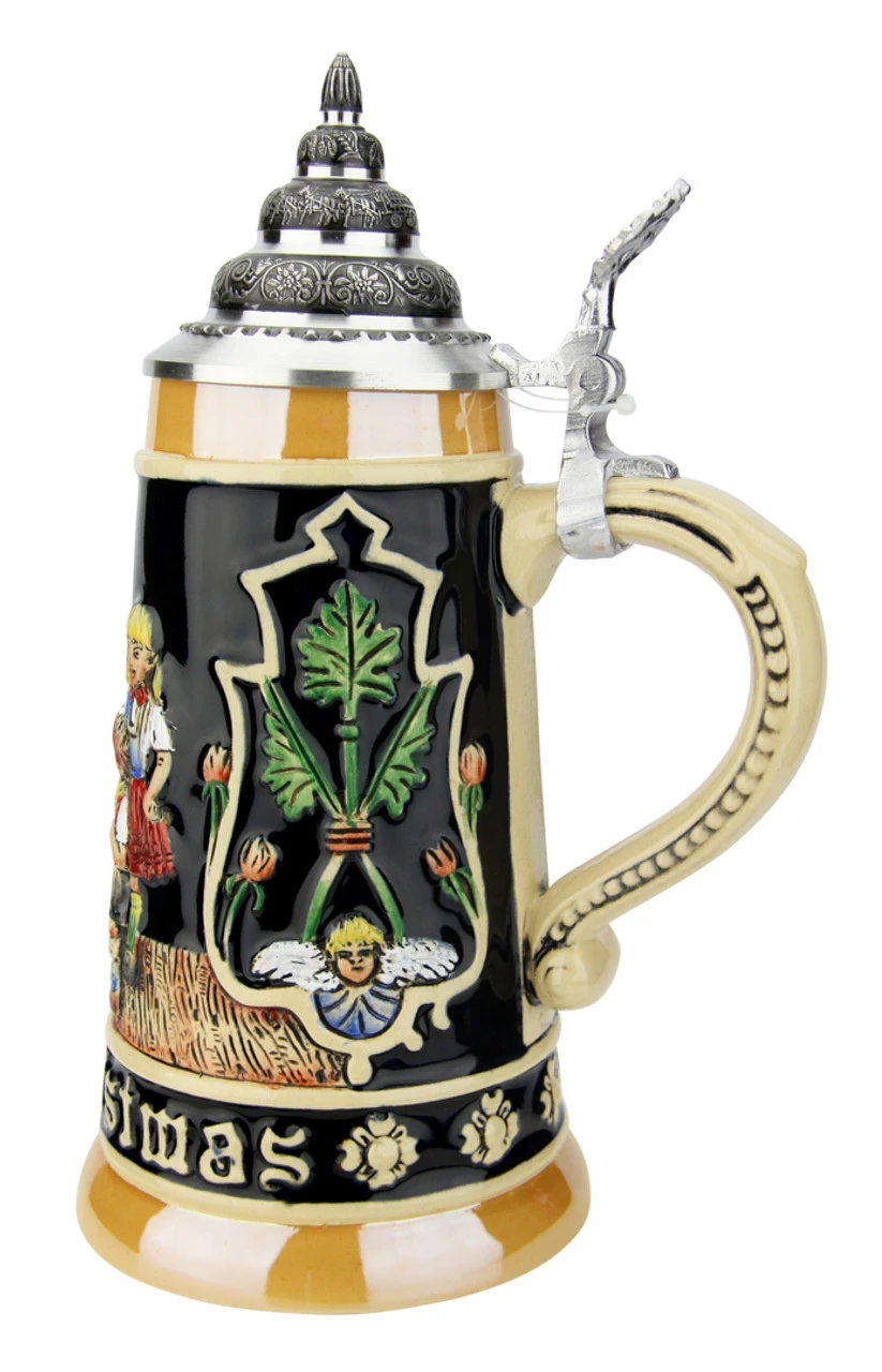Merry Christmas German Christmas Beer Stein 6 Merry Christmas German Christmas Beer Stein - Image 4