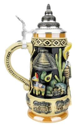 Mexico Beer Stein 9 Mexico Beer Stein -Beer Stein Store Mexico Beer Stein K393MEX LS SM 39435.1586808353