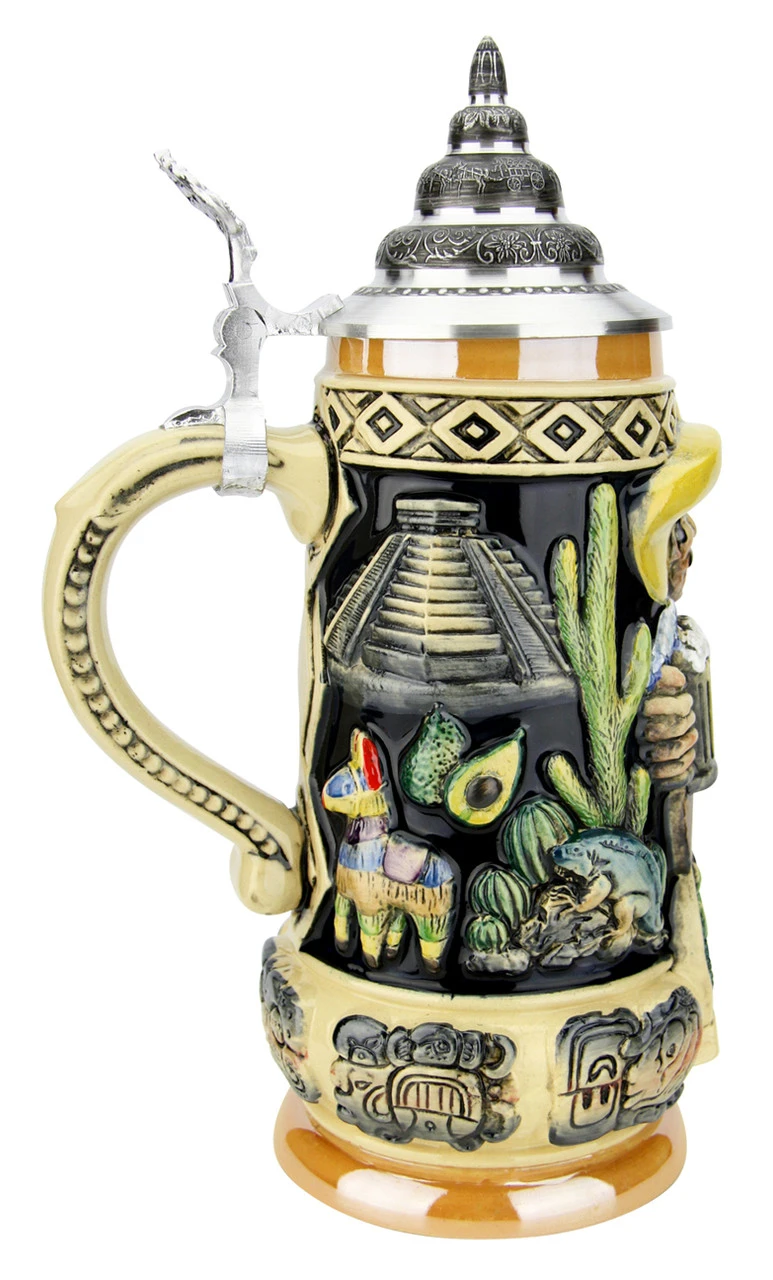 Mexico Beer Stein 5 Mexico Beer Stein - Image 3