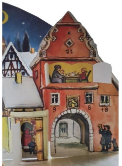 Moonlit Village Christmas Market 1955 Reproduction 3D German Advent Calendar 8 Moonlit Village Christmas Market 1955 Reproduction 3D German Advent Calendar -Beer Stein Store Moonlit Village Christmas Market 1955 Reproduction 3D German Advent Calendar RSV933 detail 39396.1630527053