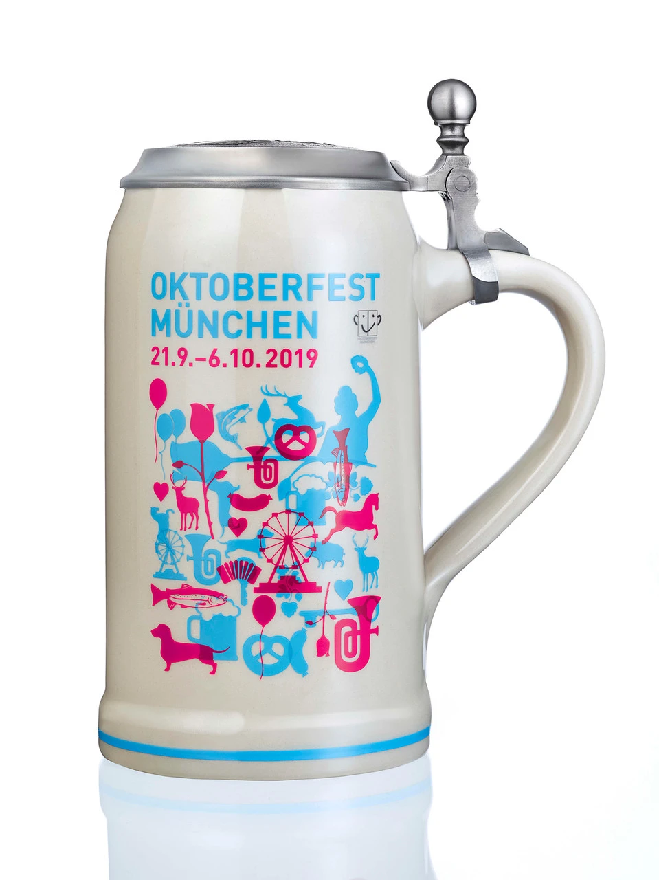 Munich 2019 Official Oktoberfest Beer Stein 3 Munich 2019 Official Oktoberfest Beer Stein