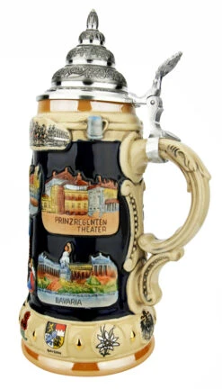 Munich Bavaria Souvenir Beer Stein 10 Munich Bavaria Souvenir Beer Stein -Beer Stein Store Munich Bavaria Souvenir Beer Stein K309M RS SM 42217.1649867204