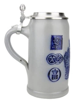 Munich Breweries 1 Liter Salt Glaze Stoneware Beer Stein 14 Munich Breweries 1 Liter Salt Glaze Stoneware Beer Stein -Beer Stein Store Munich Breweries 1 Liter Salt Glaze Stoneware Beer Stein MS6BRAU1ZD LS SM 95668.1503861378