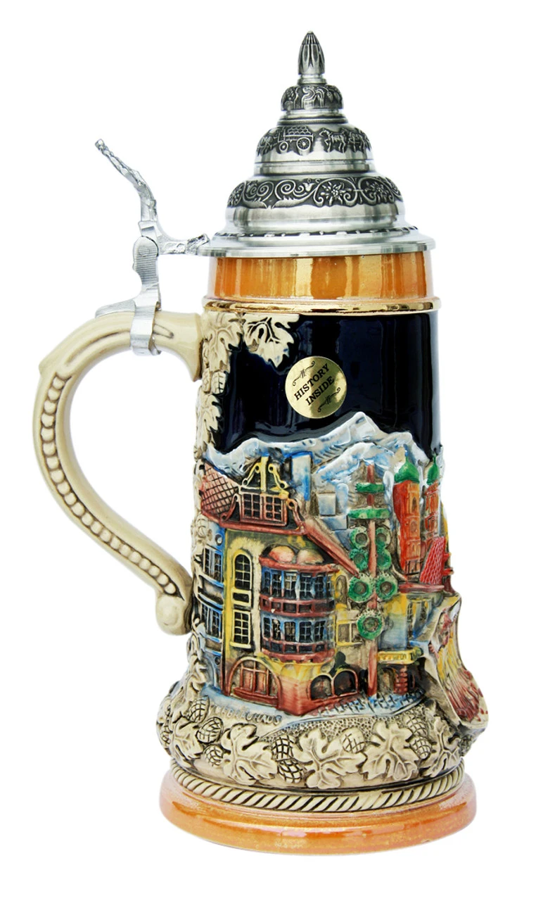 Munich Panorama Beer Stein 3 Munich Panorama Beer Stein