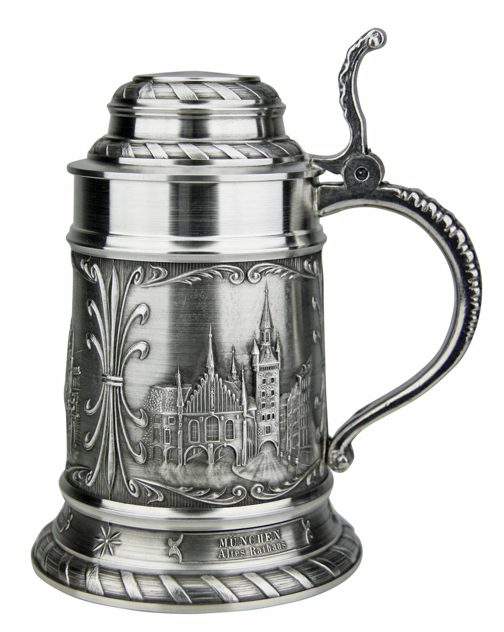Munich Pewter Beer Stein 5 Munich Pewter Beer Stein - Image 3