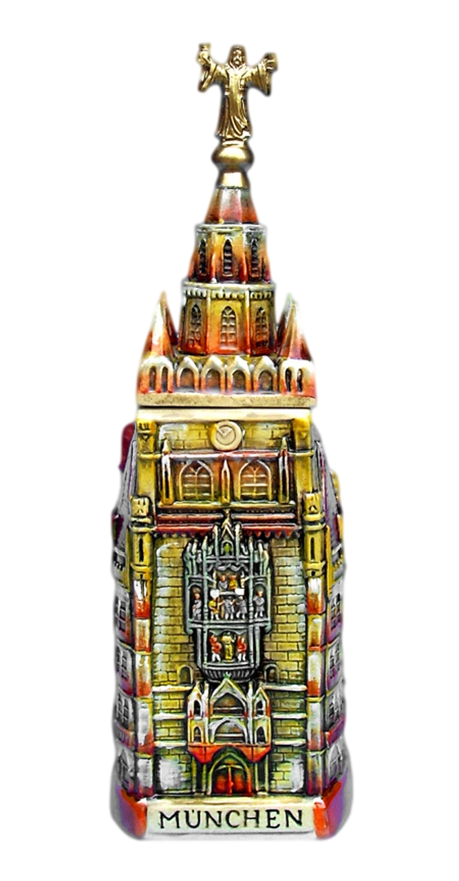 Munich Town Hall 3D Beer Stein 3 Munich Town Hall 3D Beer Stein