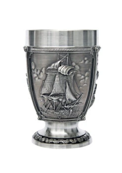Nautical La Paloma Pewter Beer Cup