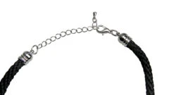 Pretzel With Heart German Pewter Dirndl Necklace 7 Pretzel With Heart German Pewter Dirndl Necklace -Beer Stein Store Necklace Clasp Close up SM 63113.1541364695