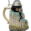 Neuschwanstein Castle 3D Beer Stein With Faceted Crystal Lid 2 Neuschwanstein Castle 3D Beer Stein With Faceted Crystal Lid -Beer Stein Store Neuschwanstein 3D Beer Stein with Crystal Lid K3961 LS SM 76455.1417709703