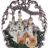 Neuschwanstein Castle German Pewter Christmas Tree Ornament 2 Neuschwanstein Castle German Pewter Christmas Tree Ornament -Beer Stein Store Neuschwanstein Castle Germany German Pewter Christmas Ornament PP1401412C 72730.1510174412