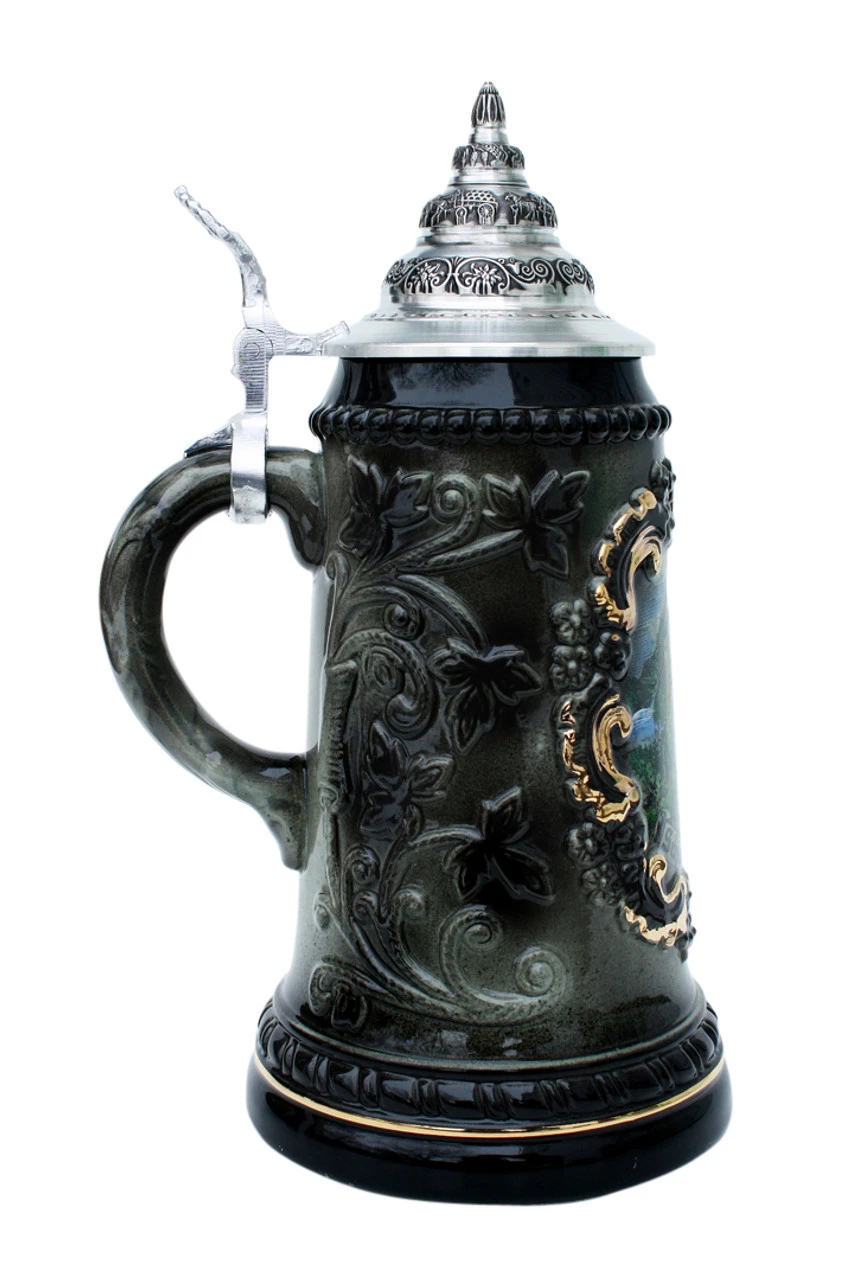 Castle Neuschwanstein Souvenir Beer Stein 4 Castle Neuschwanstein Souvenir Beer Stein - Image 2