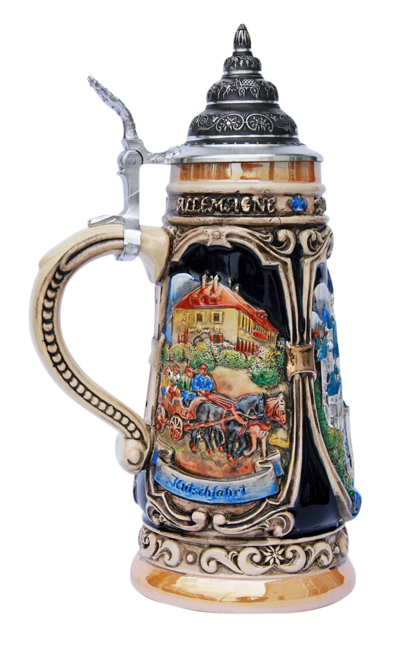 Neuschwanstein And Hohenschwangau Castle Beer Stein 4 Neuschwanstein And Hohenschwangau Castle Beer Stein - Image 2