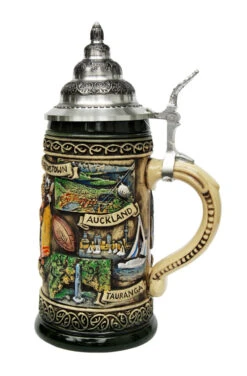 New Zealand Beer Stein Rustic 7 New Zealand Beer Stein Rustic -Beer Stein Store New Zealand Beer Stein Rustic K300RRUN RS SM 23791.1446647664