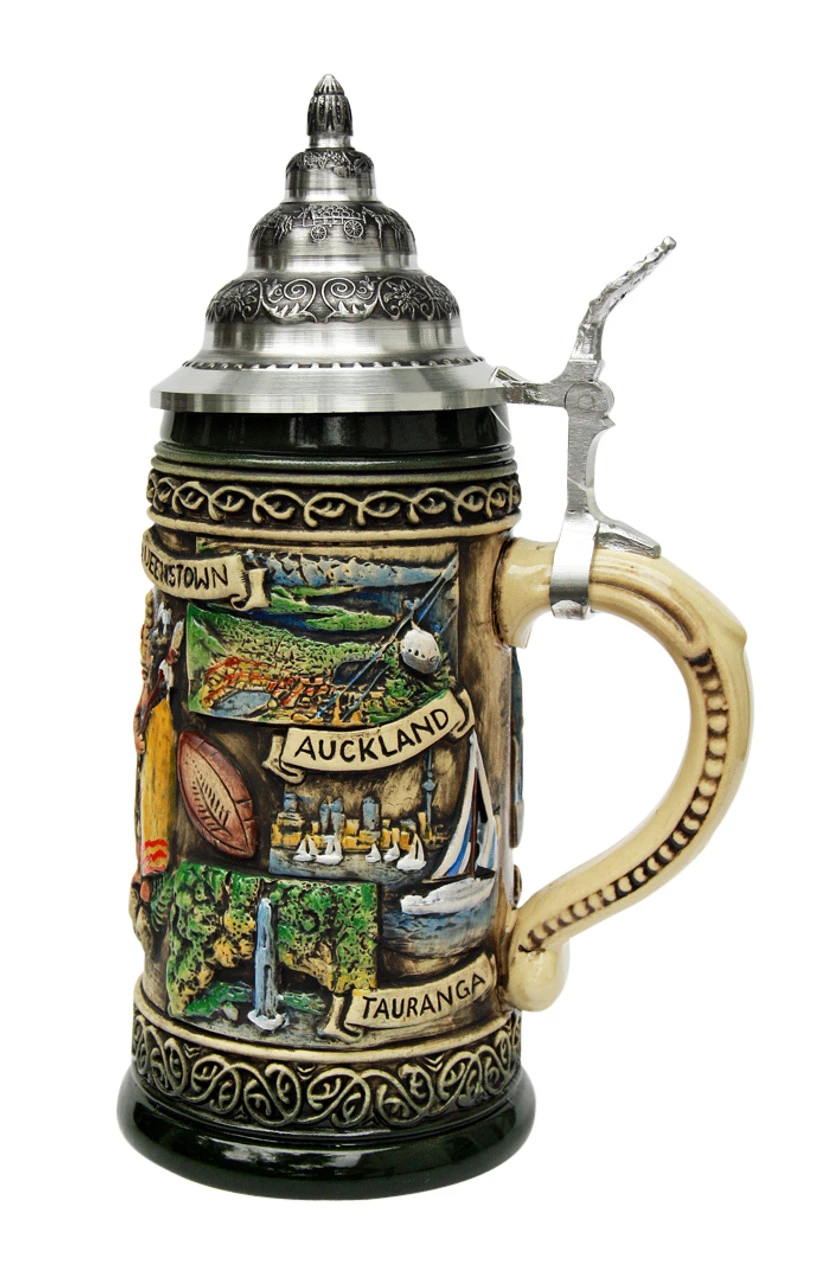 New Zealand Beer Stein Rustic 5 New Zealand Beer Stein Rustic - Image 3