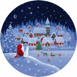 Nisse Christmas Village Extra Large German Christmas Advent Calendar