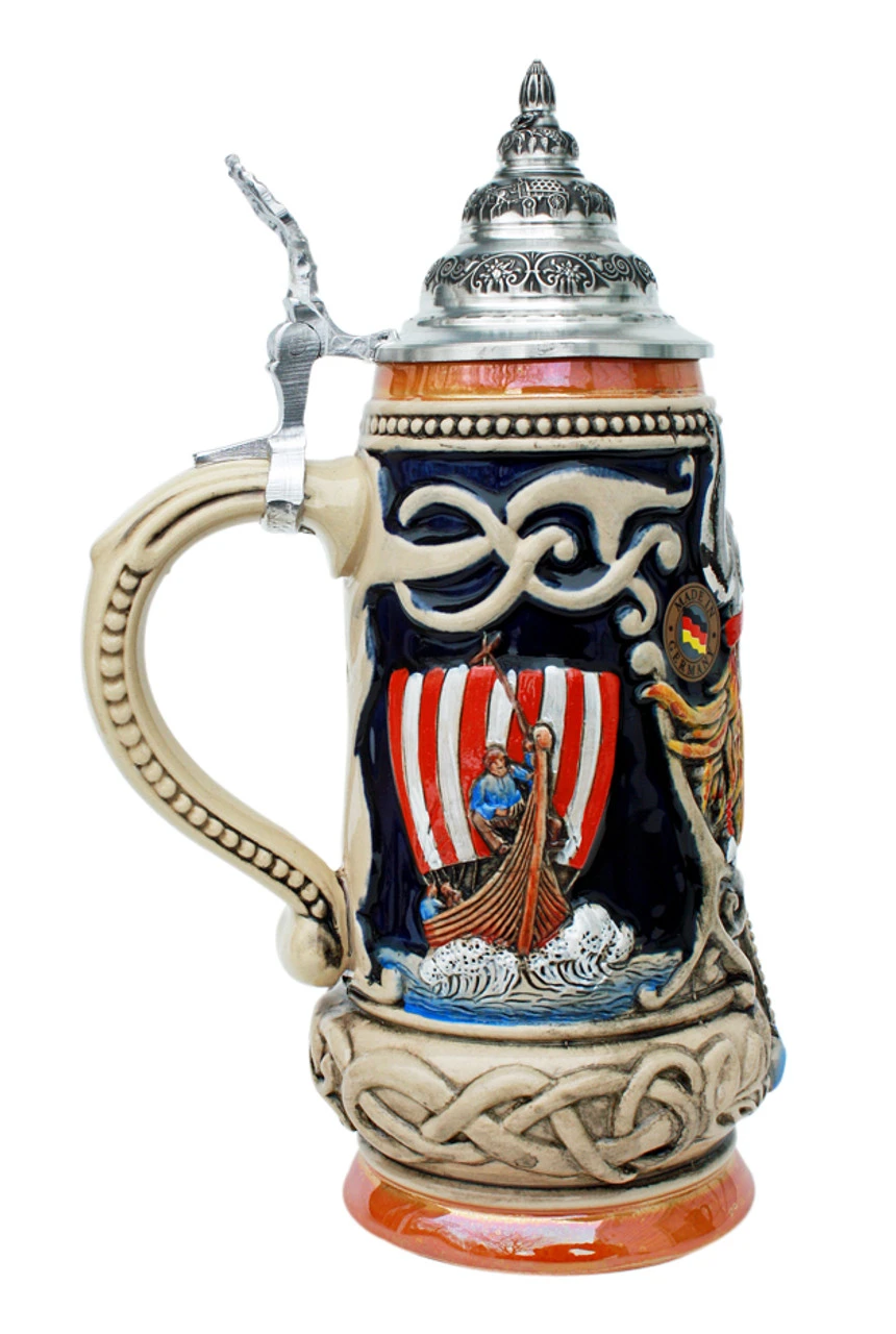 Norseman Viking Beer Stein 4 Norseman Viking Beer Stein - Image 2