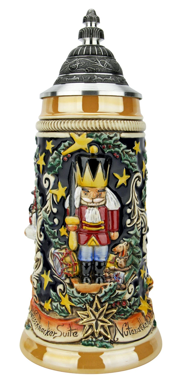 Nutcracker Suite Christmas Beer Stein 3 Nutcracker Suite Christmas Beer Stein