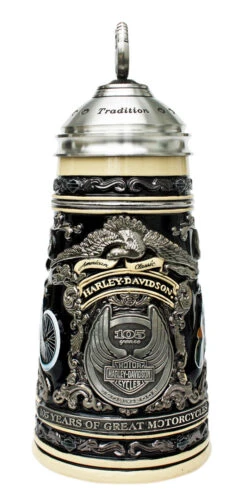 Harley Davidson 105th Anniversary Beer Stein