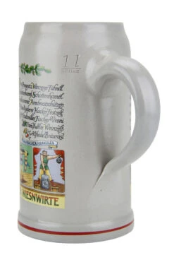 Official Munich Oktoberfest 2014 Wirtekrug Salt Glaze Beer Mug 10 Official Munich Oktoberfest 2014 Wirtekrug Salt Glaze Beer Mug -Beer Stein Store Official Munich Oktoberfest 2014 Wirtekrug Beer Mug RK2014OKT Back SM 71216.1479241593