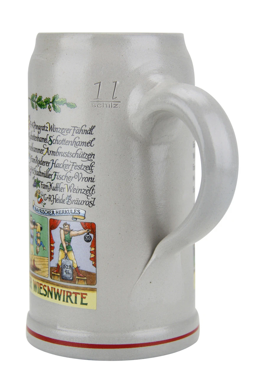 Official Munich Oktoberfest 2014 Wirtekrug Salt Glaze Beer Mug 6 Official Munich Oktoberfest 2014 Wirtekrug Salt Glaze Beer Mug - Image 4
