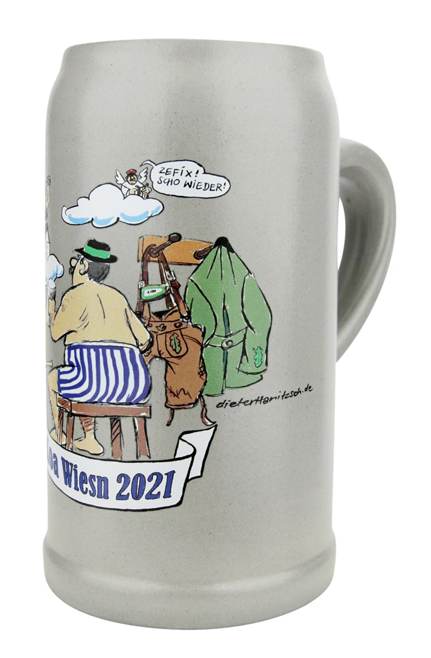 Official Munich Oktoberfest 2021 KOA Wiesnkrug Musicians Aid Salt Glaze Beer Mug 8 Official Munich Oktoberfest 2021 KOA Wiesnkrug Musicians Aid Salt Glaze Beer Mug - Image 6