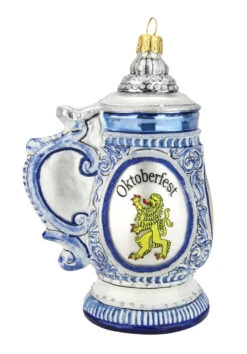 Oktoberfest Beer Stein Glass Christmas Ornament 7 Oktoberfest Beer Stein Glass Christmas Ornament -Beer Stein Store Oktoberfest Beer Stein Glass Christmas Ornament GSA1400NOKT LS SM 52026.1612903632