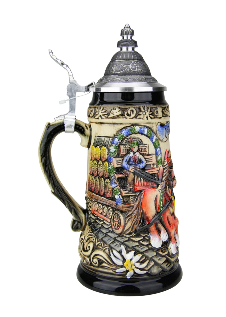 Oktoberfest Beer Wagon Stein | 0.25 Liter 7 Oktoberfest Beer Wagon Stein | 0.25 Liter - Image 5