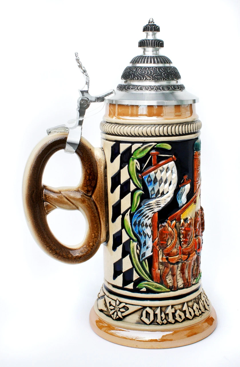 Oktoberfest Beer Wagon Stein 3 Oktoberfest Beer Wagon Stein