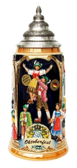 Oktoberfest Celebratory Beer Stein 6 Oktoberfest Celebratory Beer Stein -Beer Stein Store Oktoberfest Celebratory Beer Stein K203F FNT SM 99658.1500391330