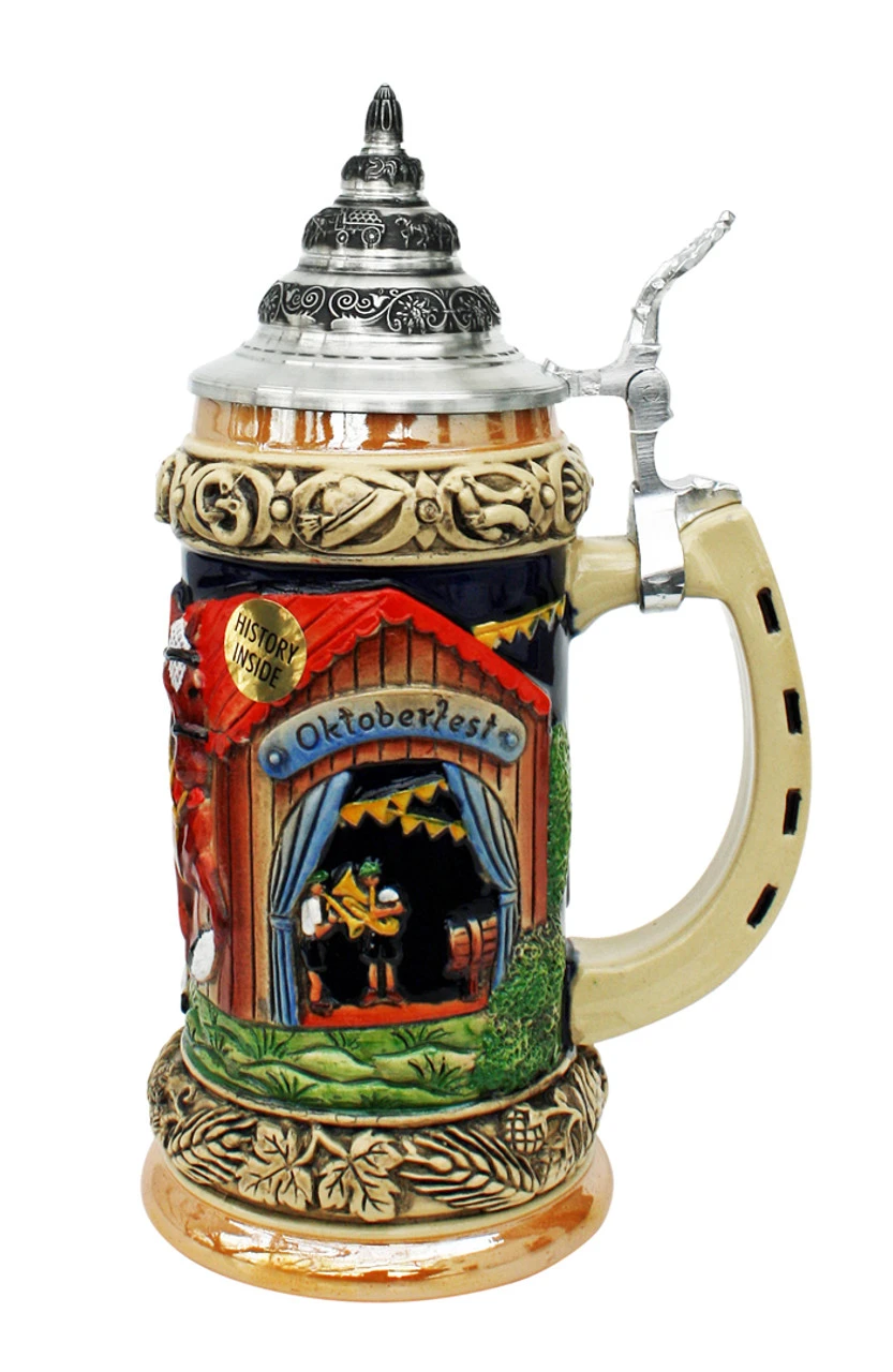 Oktoberfest Clydesdale And Beer Wagon Stein 3 Oktoberfest Clydesdale And Beer Wagon Stein - Image 2