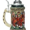Oktoberfest Clydesdales And Beer Wagon Stein, Rustic 2 Oktoberfest Clydesdales And Beer Wagon Stein, Rustic -Beer Stein Store Oktoberfest Clydesdales and Beer Wagon Stein K205RU 0.4 L LS SM 14868.1499965362