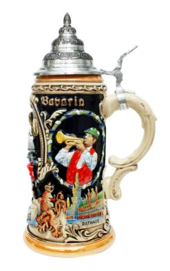 Oktoberfest Dancing Beermaid Beer Stein 7 Oktoberfest Dancing Beermaid Beer Stein -Beer Stein Store Oktoberfest Dancing Beermaid Beer Stein K202 4A RS SM 11337.1395936826