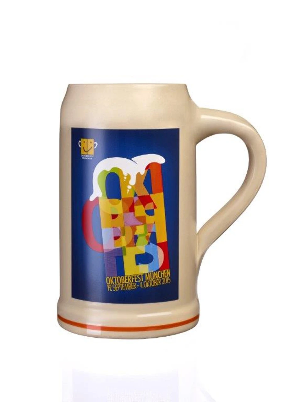Munich 2015 Official Oktoberfest Beer Mug 3 Munich 2015 Official Oktoberfest Beer Mug