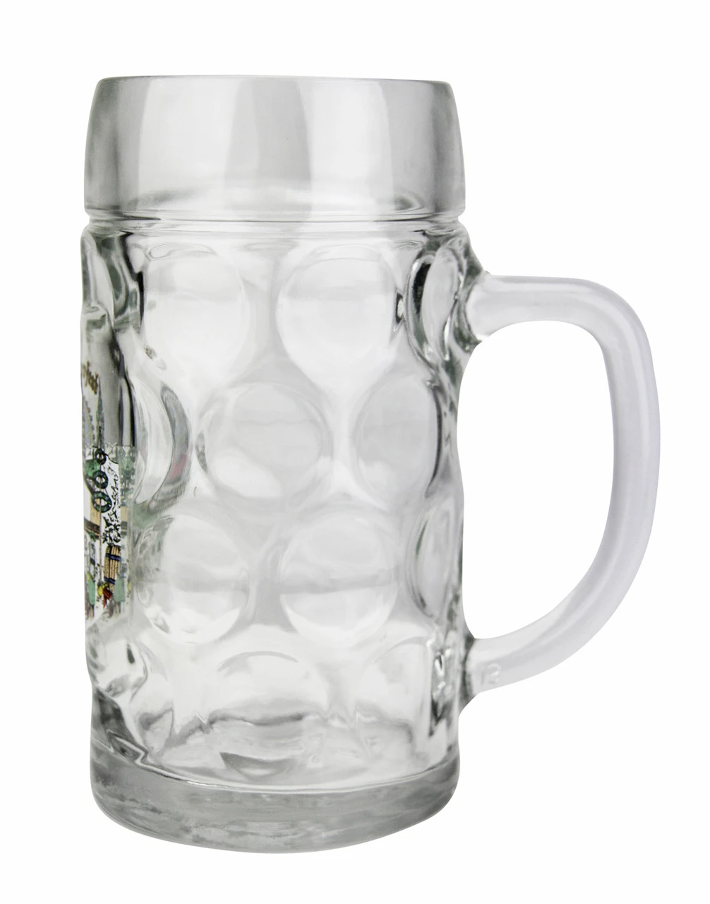Oktoberfest Munich Dimpled Oktoberfest Glass Beer Mug 0.5 Liter 4 Oktoberfest Munich Dimpled Oktoberfest Glass Beer Mug 0.5 Liter - Image 2