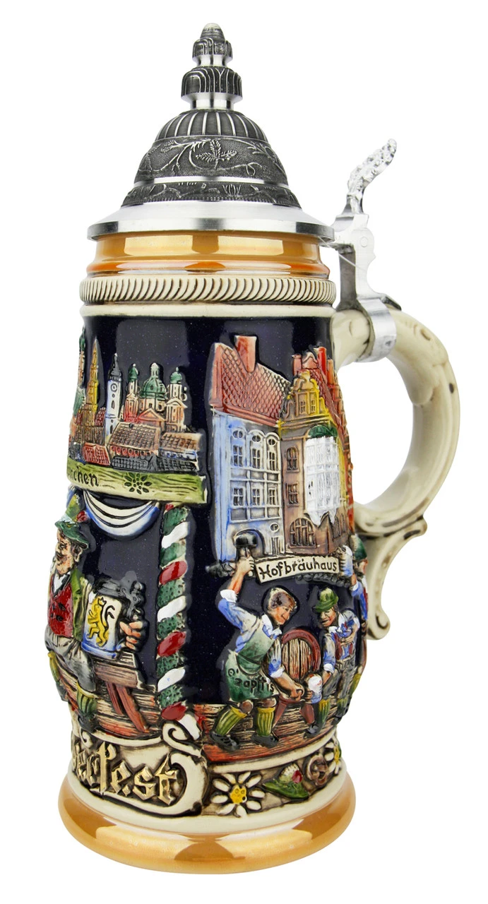 Oktoberfest Munich Fest Beer Stein 4 Oktoberfest Munich Fest Beer Stein - Image 2