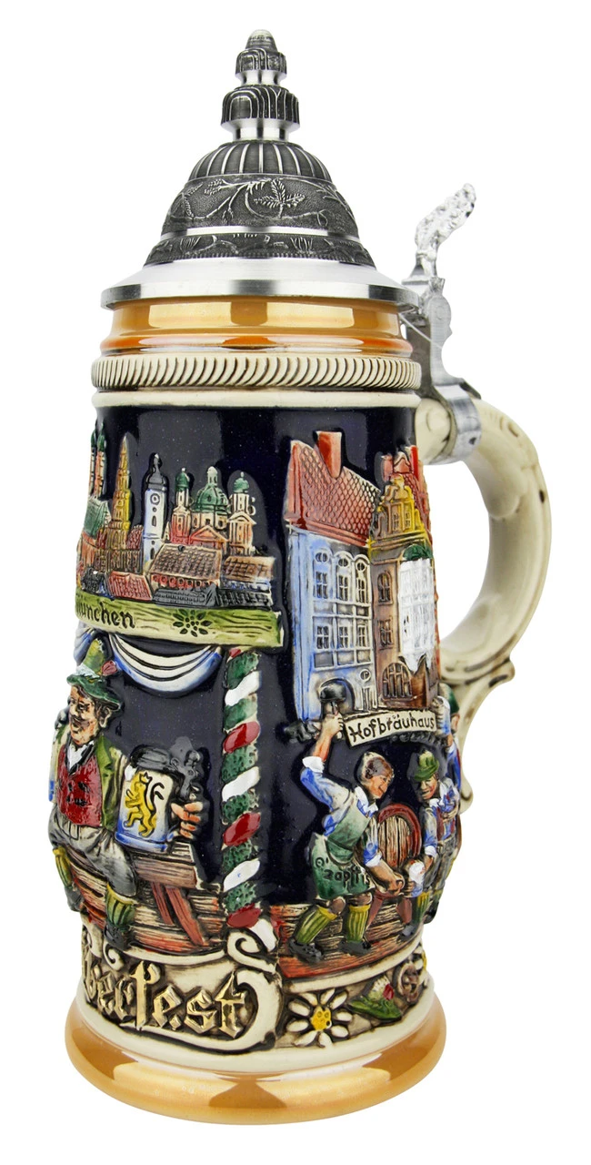 Oktoberfest Munich Fest Beer Stein 8 Oktoberfest Munich Fest Beer Stein - Image 6