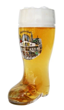 Oktoberfest Munich Glass Beer Boot 0.5 Liter