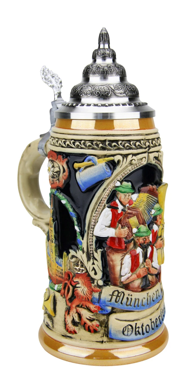 Oktoberfest Oompah Band Beer Stein | 0.4 Liter 3 Oktoberfest Oompah Band Beer Stein | 0.4 Liter