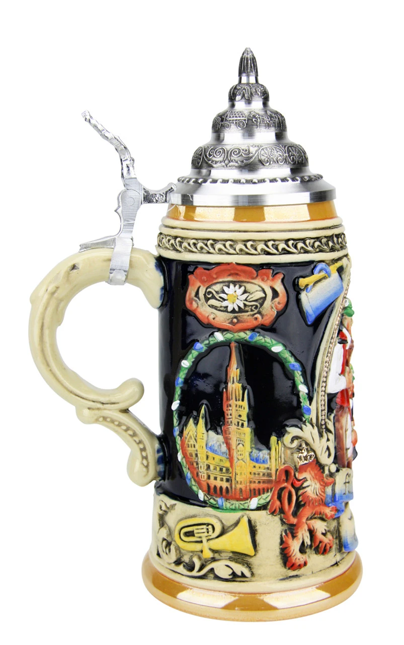 Oktoberfest Oompah Band Beer Stein | 0.4 Liter 7 Oktoberfest Oompah Band Beer Stein | 0.4 Liter - Image 5