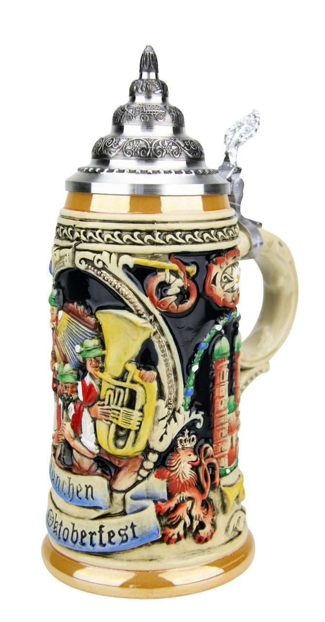 Oktoberfest Oompah Band Beer Stein | 0.4 Liter 5 Oktoberfest Oompah Band Beer Stein | 0.4 Liter - Image 3