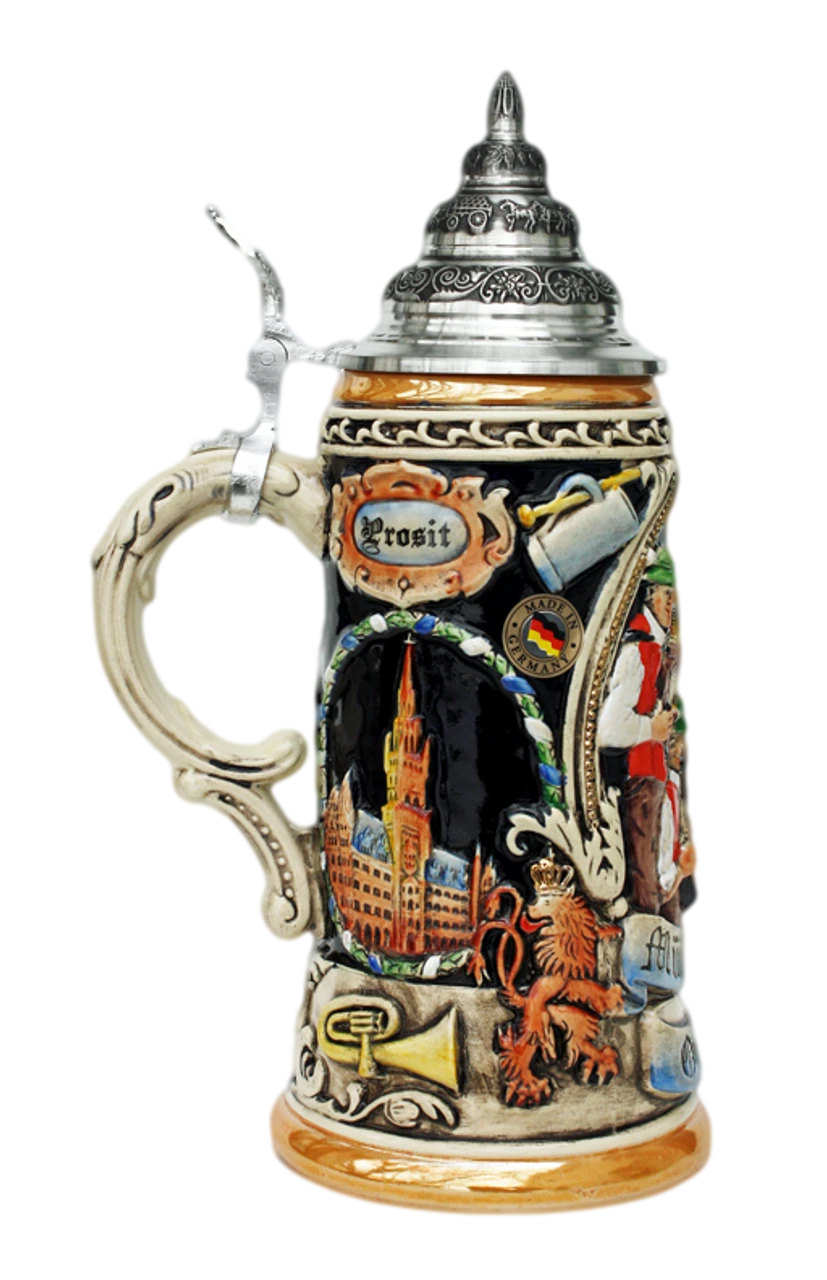 Oktoberfest Oompah Band Beer Stein 4 Oktoberfest Oompah Band Beer Stein - Image 2