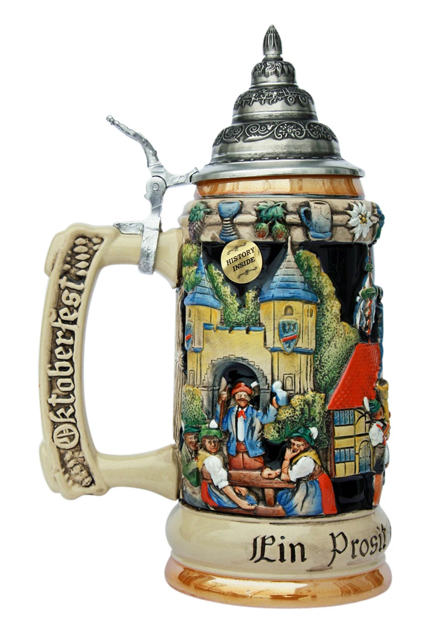 Oktoberfest Panorama Beer Stein 5 Oktoberfest Panorama Beer Stein - Image 3