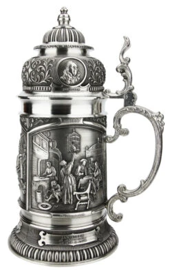 Old Dutch Masters Pewter Beer Stein 12 Old Dutch Masters Pewter Beer Stein -Beer Stein Store Old Dutch Masters Pewter Beer Stein AS12137 RS SM 35173.1618256272