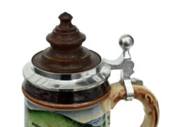 Old Heidelberg Beer Stein With Wood Lid 9 Old Heidelberg Beer Stein With Wood Lid -Beer Stein Store Old Heidelberg Wooden Lid Beer Stein K465H Detail SM 03974.1401733855