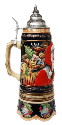 Old World Santa Silent Night Musical Beer Stein 8 Old World Santa Silent Night Musical Beer Stein -Beer Stein Store Old World Santa 1 Liter Musical Silent Night Beer Stein K4000 LS SM 54899.1539200595