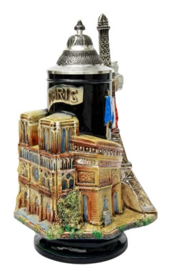 Paris France 3D Beer Stein 11 Paris France 3D Beer Stein -Beer Stein Store Paris France 3D Beer Stein K3963 A2 SM 98243.1417710003
